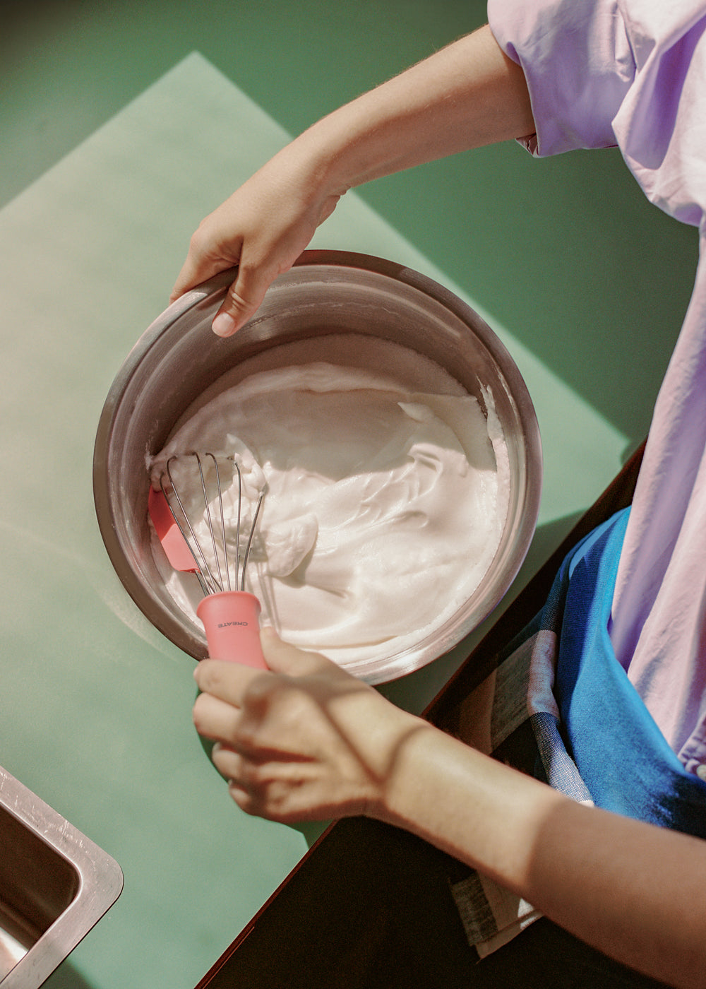 Kitchenware Studio - Stainless Steel Whisk - Terracotta