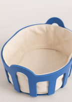 Kitchenware Studio - Cesta Interior 100 % Algodón - Azul Cobalto