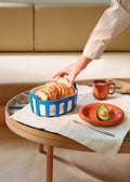 Kitchenware Studio - Cesta Interior 100 % Algodón - Azul Cobalto