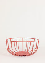 Kitchenware Studio - Petit Panier Métallique Avec Base Antidérapante - Terracotta