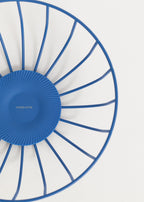 Kitchenware Studio - Small Metal Basket with Non-Slip Base - Cobalt Blue