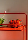 Kitchenware Studio - Petit Panier Métallique Avec Base Antidérapante - Vert Sauge