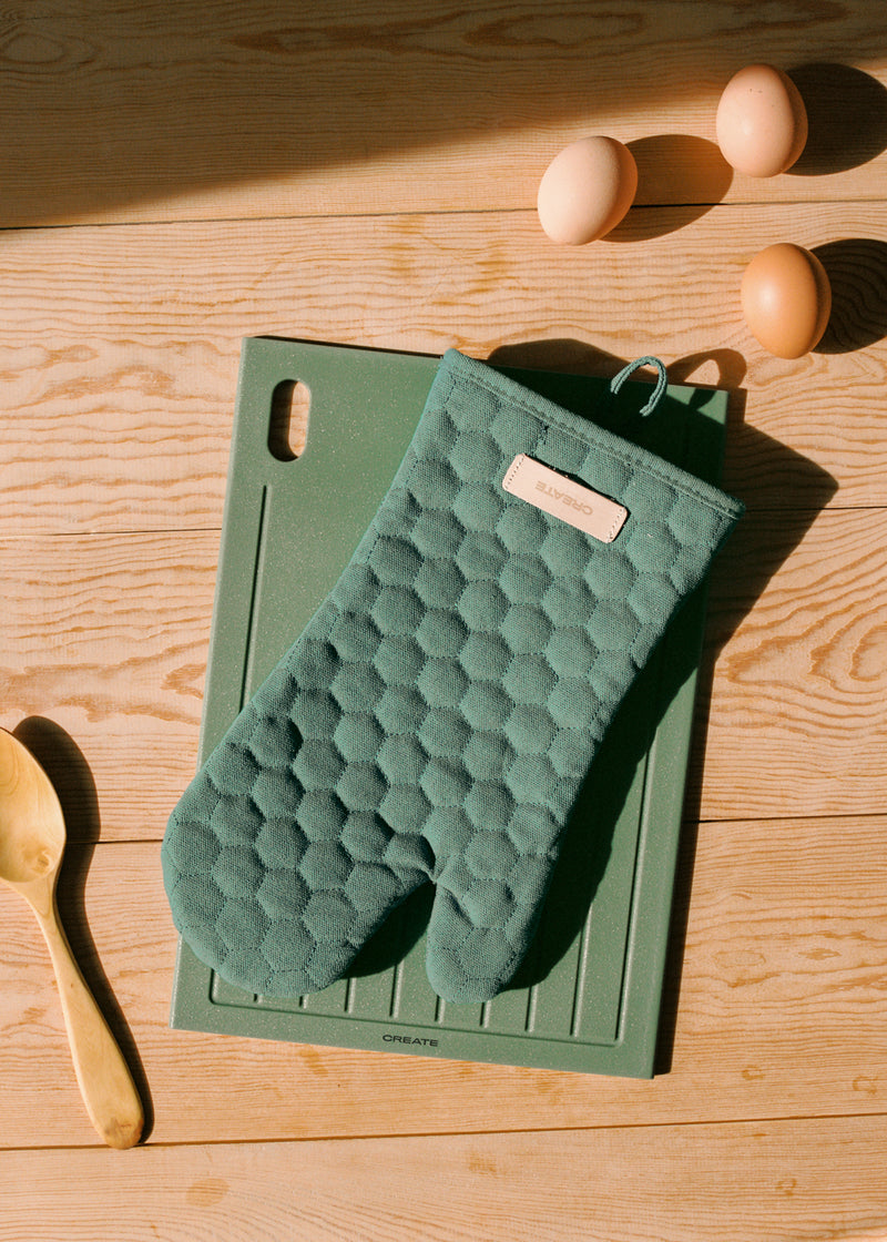 Kitchenware Studio - Agarraderas para ollas de horno - Verde salvia