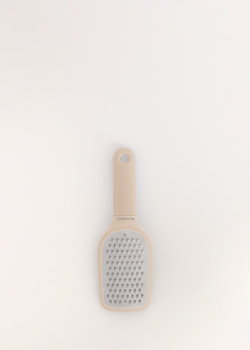 Kitchenware Studio - Rallador de cocina pequeño de acero inoxidable - Arena