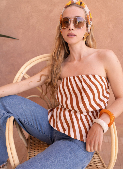 Debardeur Kitry Petis Caramel