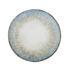 Calen - Lot de 6 Assiettes - Bleu - Grès