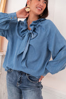 KLARA Jean - Blouse Noeud