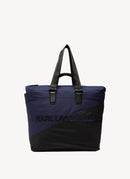 Karl Lagerfeld - Klxcd Tote Bag En Nylon - Noir - Femme