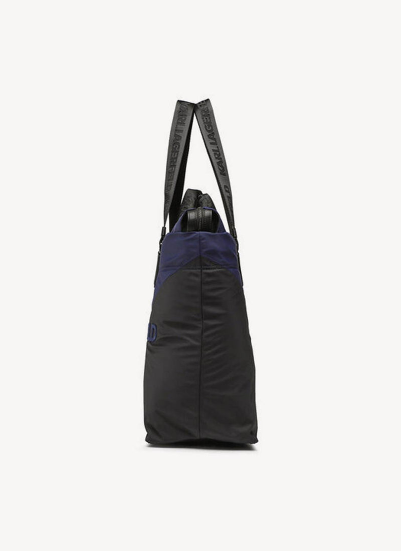 Karl Lagerfeld - Klxcd Tote Bag En Nylon - Noir - Femme