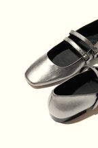 Ballerine Candy - Argento metallizzato