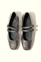 Ballerine Candy - Argento metallizzato
