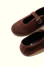 Merche Ballet Flats - Chocolate
