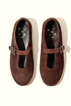 Merche Ballet Flats - Chocolate