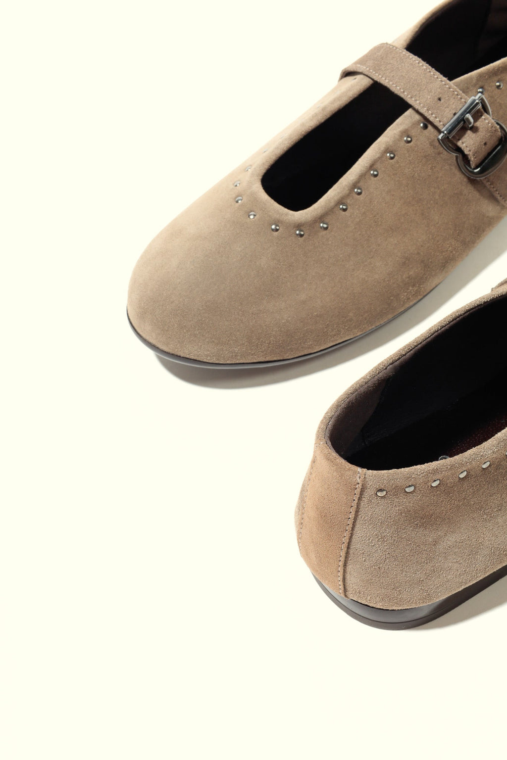 Merche Ballet Flats - Taupe