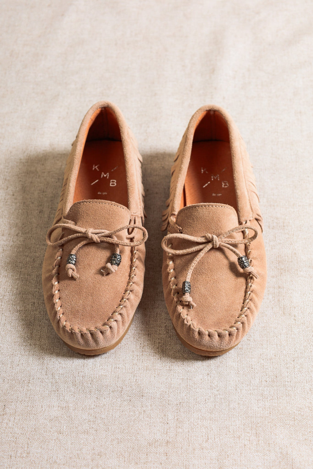 Binita Moccasins - Beige