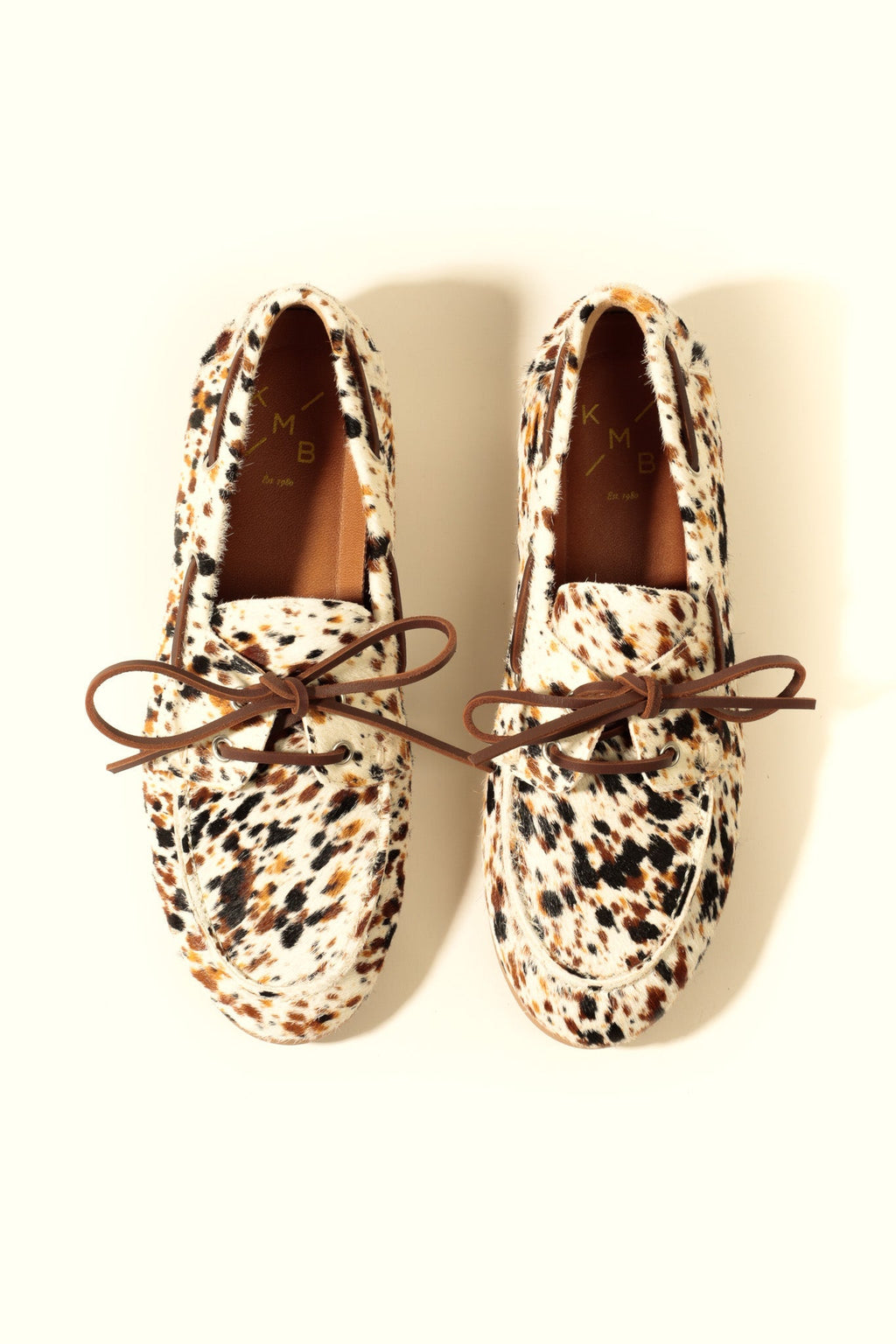 Chaussures Bateau Kai - Cow Print