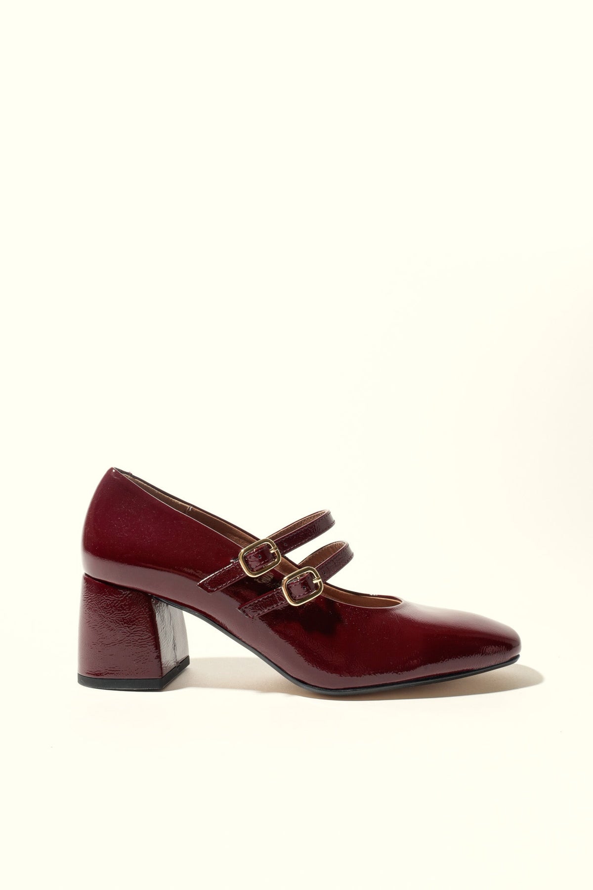 Maite Mary Janes - Burgundy