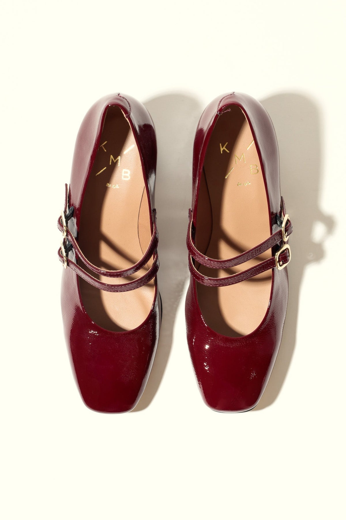 Maite Mary Janes - Burgundy