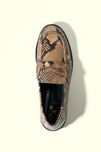 Mocasines Emilia efecto serpiente - Topo