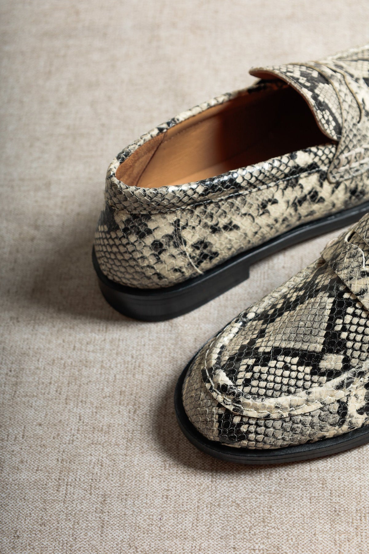 Mocasines Emilia - Blanco roto