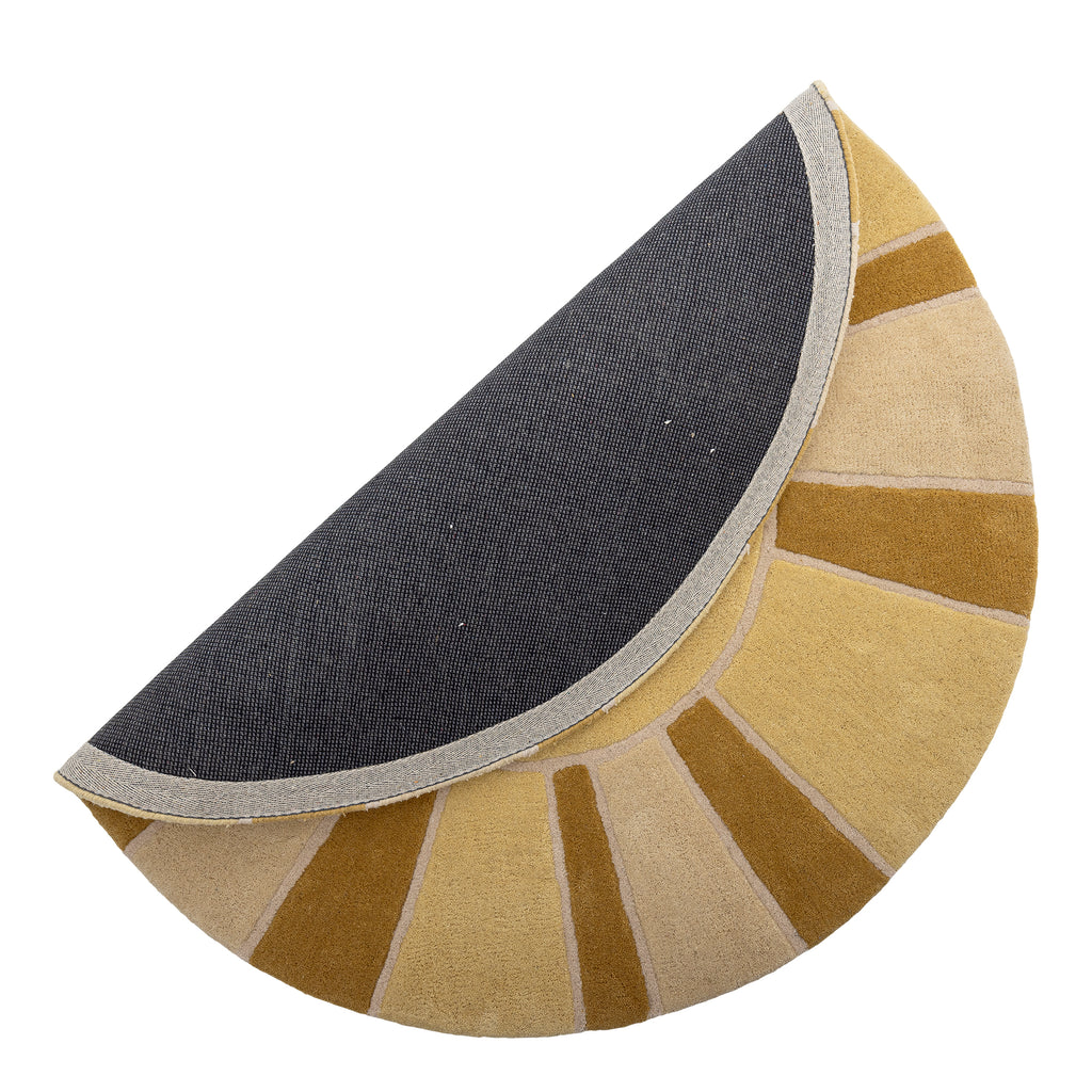 Sun - Tapis - Jaune - Laine