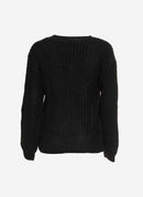 Lee Cooper - Pull En Maille - Noir - Femme