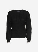 Lee Cooper - Pull En Maille - Noir - Femme