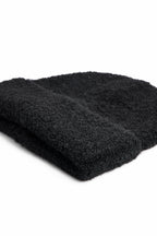 Bonnet Knitted Bouclé Look - Noir