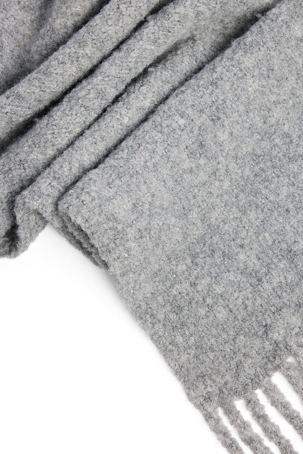 Écharpe Knitted - Gris