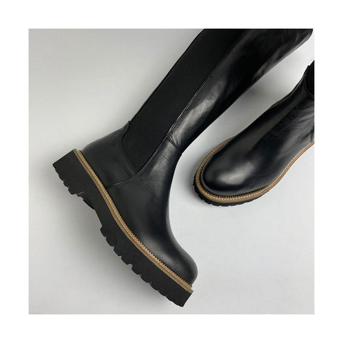 Bottes Ann Tuil Koala - Cuir Noir