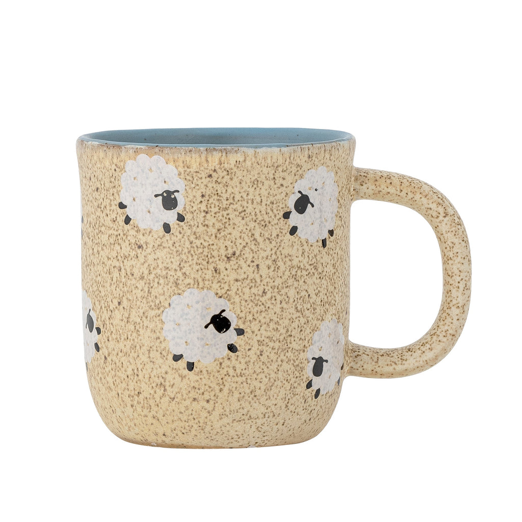 Dolly - Set of 6 Cups - Natural - Stoneware