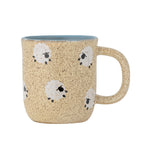 Dolly - Set of 6 Cups - Natural - Stoneware