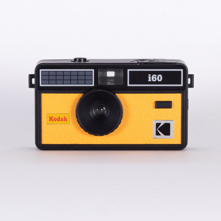 Cámara de película - I60 - Negro y amarillo - 2 películas en color gratis - Kodak