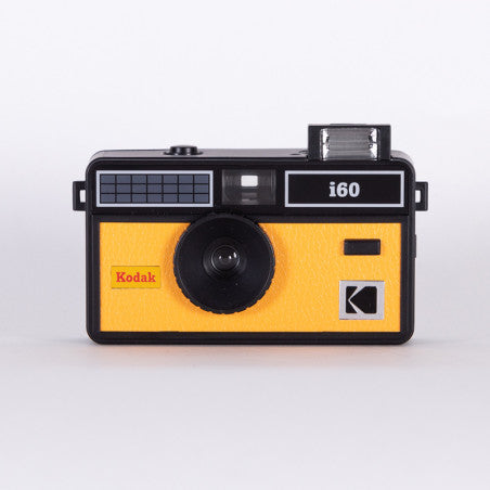 Cámara de película - I60 - Negro y amarillo - 2 películas en color gratis - Kodak