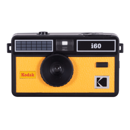 Cámara de película - I60 - Negro y amarillo - 2 películas en color gratis - Kodak