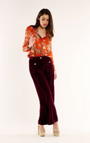Pantalon Koffi - Bordeaux