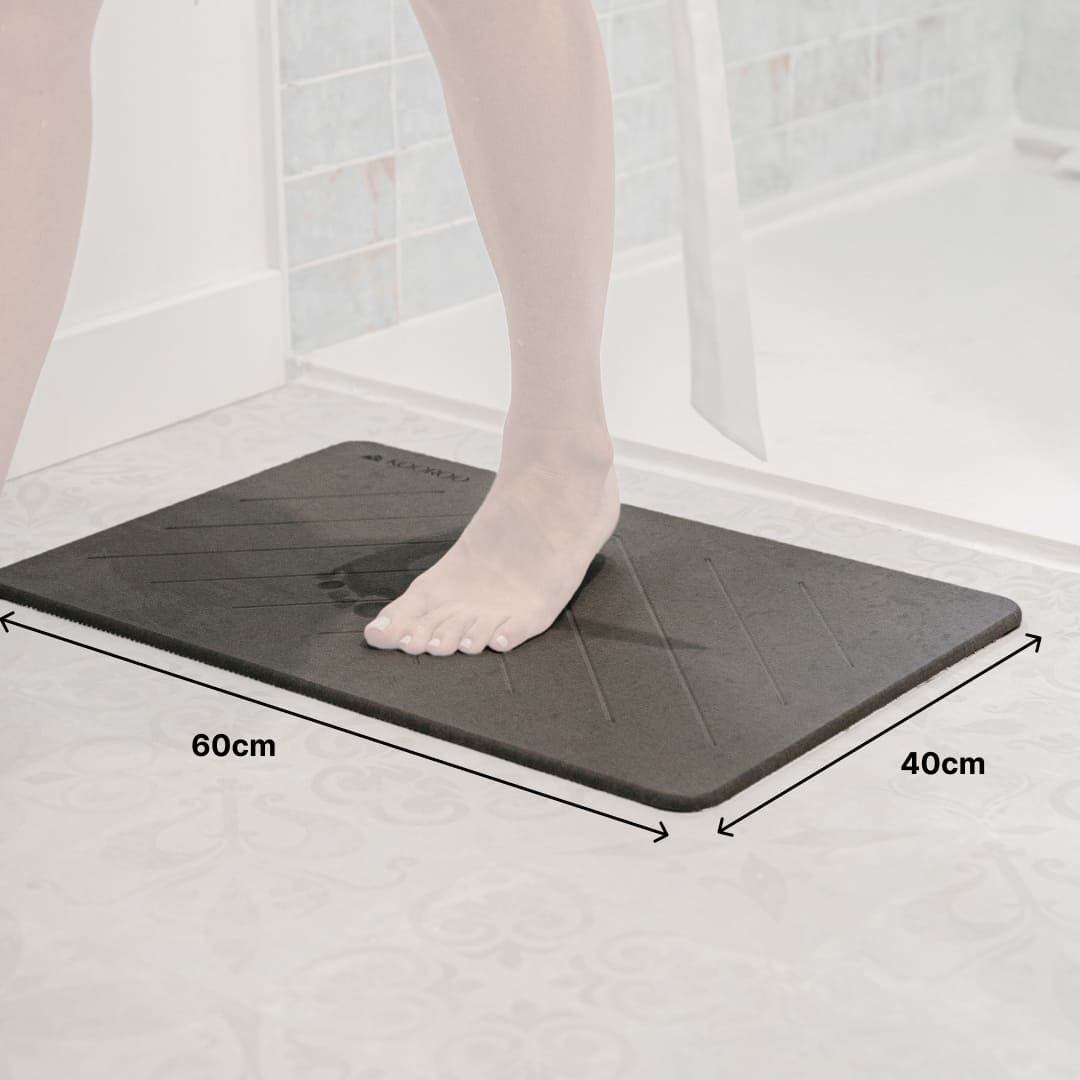 Diatomite Stone Bath Mat - 3 Colours