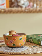 Addy - Set of 6 Bowls - Brown - Stoneware