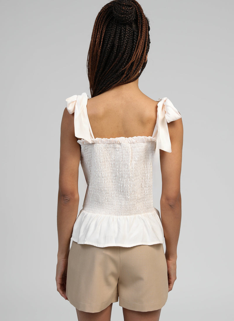 Debardeur Korelita Ecru