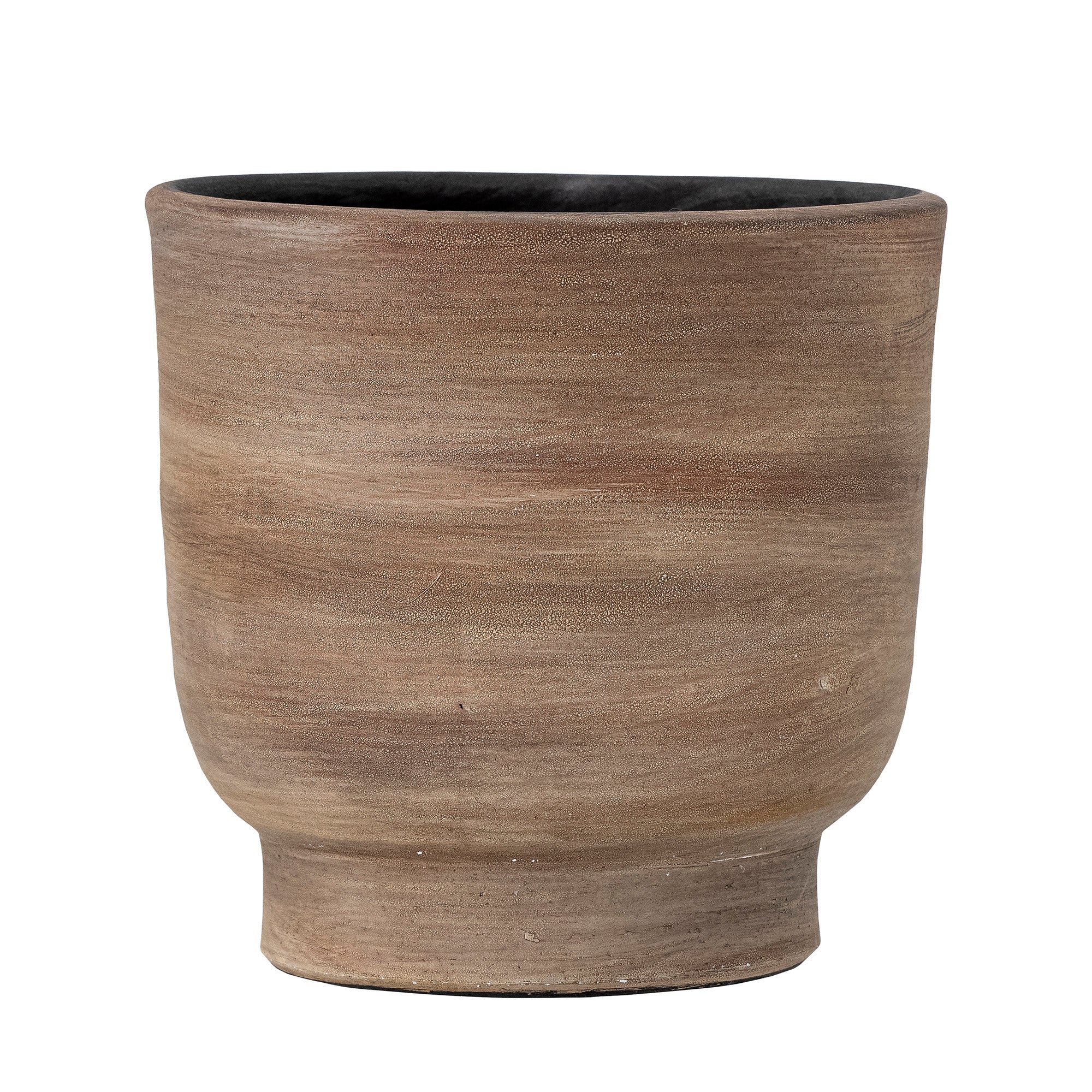 Venca - Deco Flowerpot - Brown - Terracotta