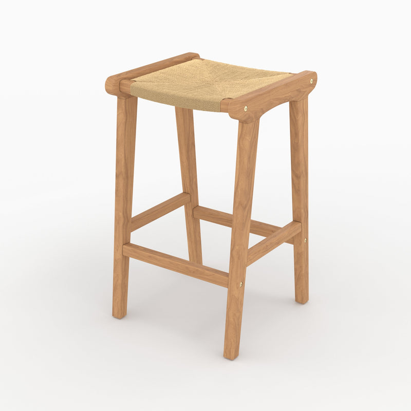 Kuna Bar Stool - Light Brown