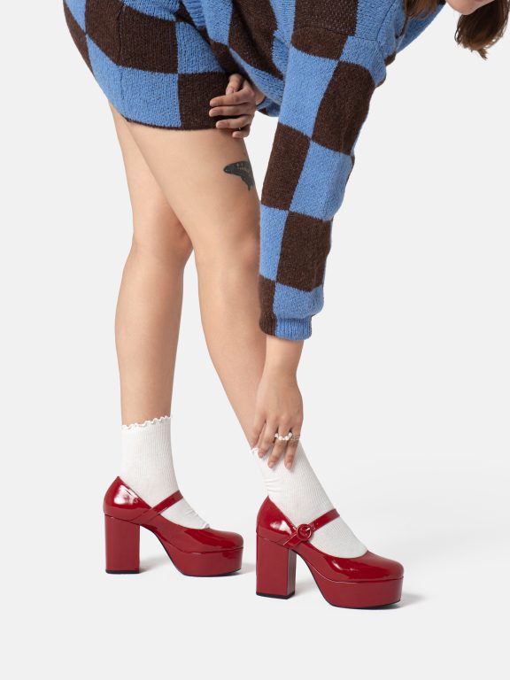 Stay With Me Tonight Heeled Derbies - High