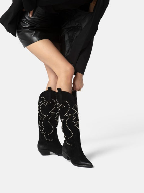 Bottes Flames Of Love - Noir