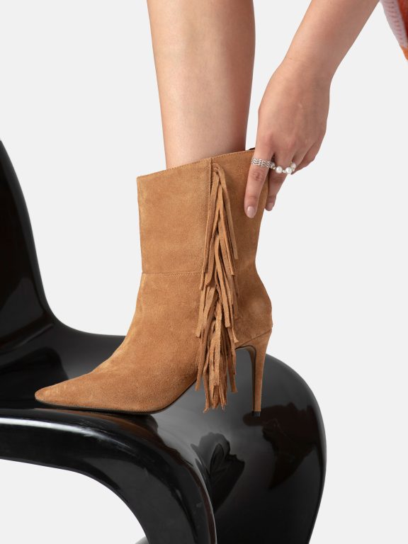Good Vibrations Ankle Boots - Brown