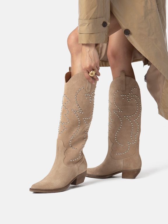 Botas Flames Of Love - Bronceado