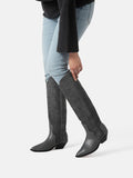 Fingers Crossed Boots - Grey