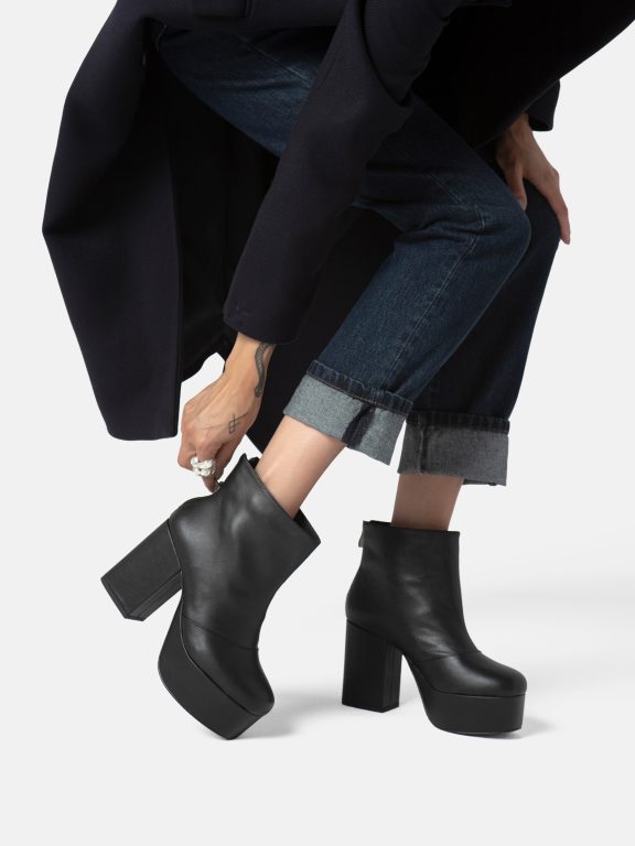 Bottines Lipstick Lover - Noir