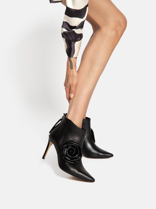 Botines Glamour Stride - Negro