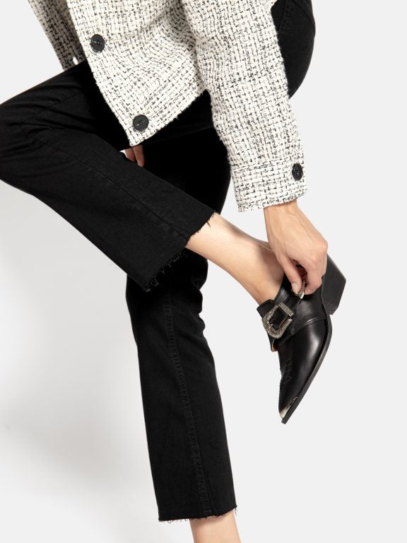 Botines Run A Red Light - Negro