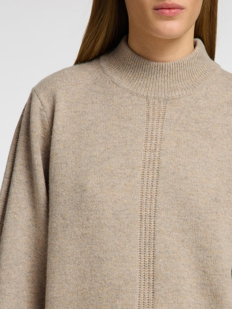 Pull En Maille - Oatmeal - Femme